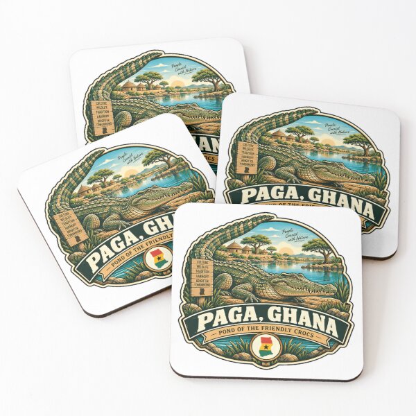 Item preview, Paga, Ghana Pond Of The Friendly Crocs African Wildlife Travel designed and sold by NeedForParks.