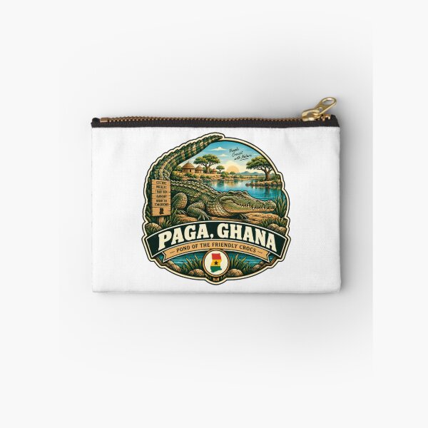 Item preview, Paga, Ghana Pond Of The Friendly Crocs African Wildlife Travel designed and sold by NeedForParks.