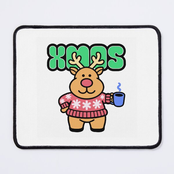 Item preview, Xmas - Reindeer in an Ugly Sweater designed and sold by BysonDesigns.