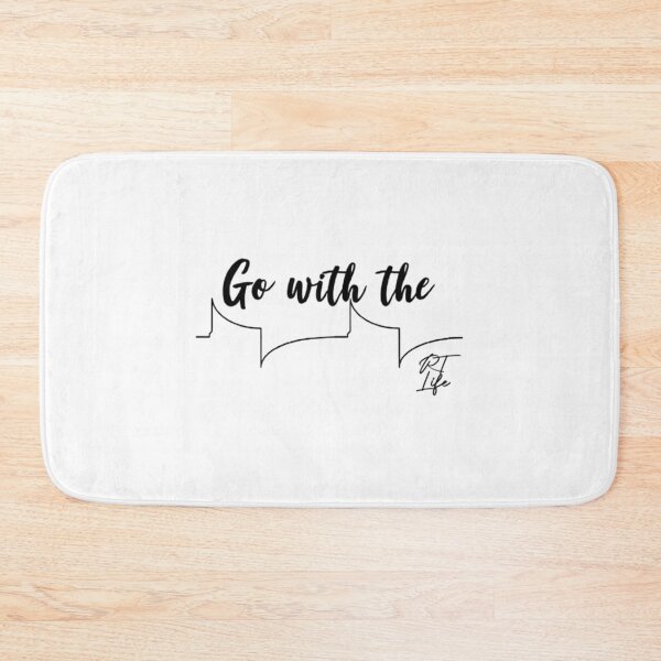 Item preview, Respiratory Therapy Shirt Go With The Flow designed and sold by rowyn-parson.