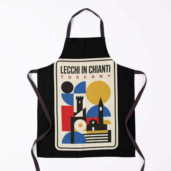 Item preview, Retro Lecchi In Chianti Bauhaus Geometric Skyline designed and sold by k3rstman1.