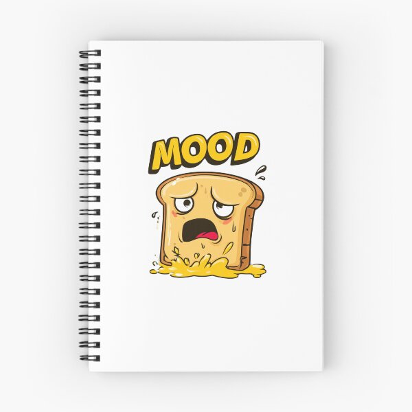 Item preview, Melting Toast Mood Funny Overwhelmed Design designed and sold by NicolasGlowArt.
