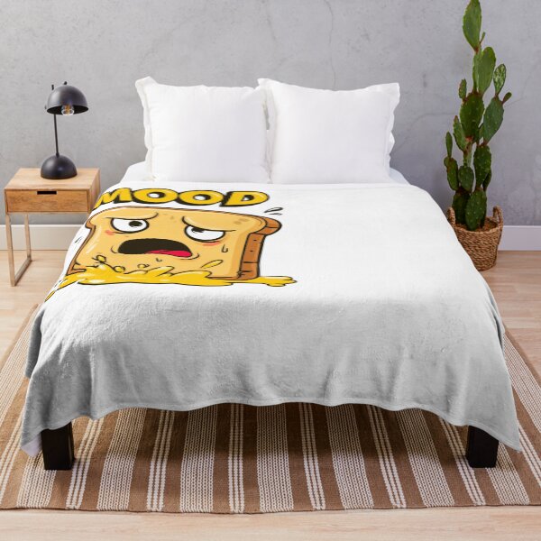 Item preview, Melting Toast Mood Funny Overwhelmed Design designed and sold by NicolasGlowArt.