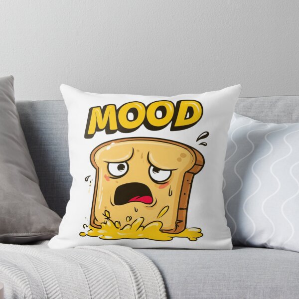 Item preview, Melting Toast Mood Funny Overwhelmed Design designed and sold by NicolasGlowArt.