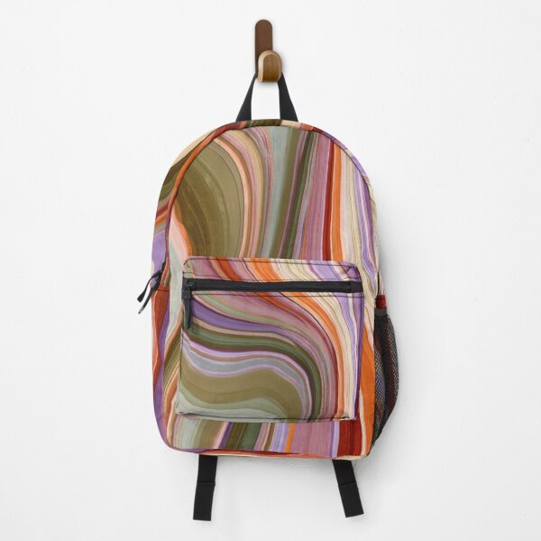 Item preview, Lavender, Olive & Rust Retro Psychedelic Waves designed and sold by AlfiB.