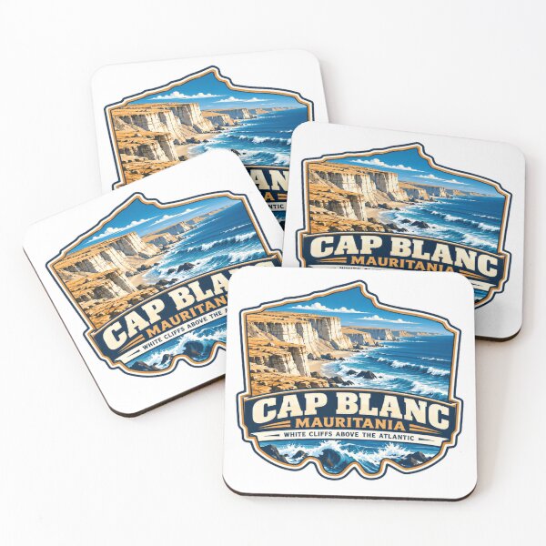 Item preview, Cap Blanc Mauritania White Cliffs Above The Atlantic Travel Destination designed and sold by NeedForParks.