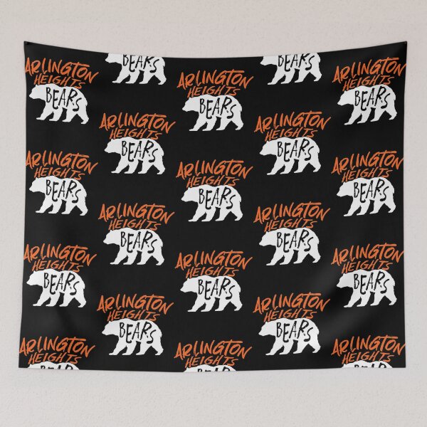 Item preview, Arlington Heights Bears Football Team Touchdown Retro Endzone Classic Bear Blue designed and sold by GalaxyShirtUS.