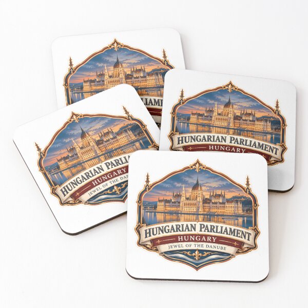 Item preview, Hungarian Parliament Hungary Budapest Travel Souvenir Jewel Of The Danube designed and sold by NeedForParks.