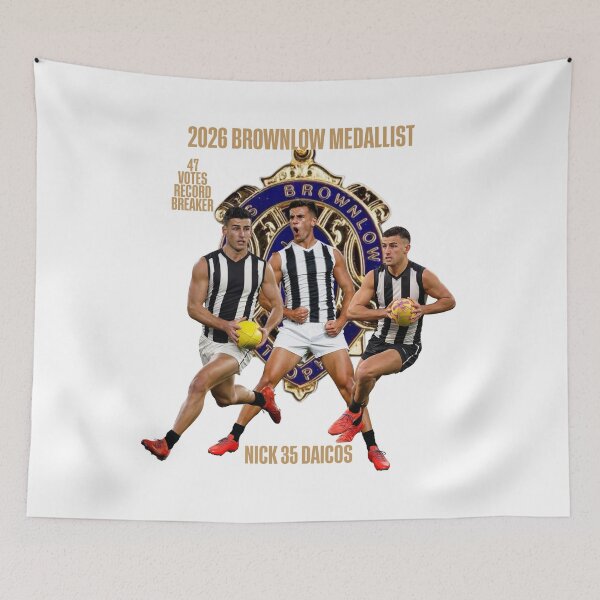 Item preview, Nick Daicos 35 Brownlow Medal  designed and sold by konsdesigns.