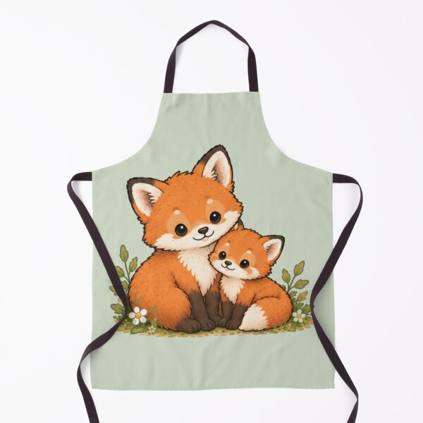 Item preview, Mum & Baby Fox designed and sold by MellowMunchkins.