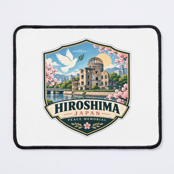 Item preview, Hiroshima Japan Peace Memorial Travel History Tourist Souvenir designed and sold by NeedForParks.