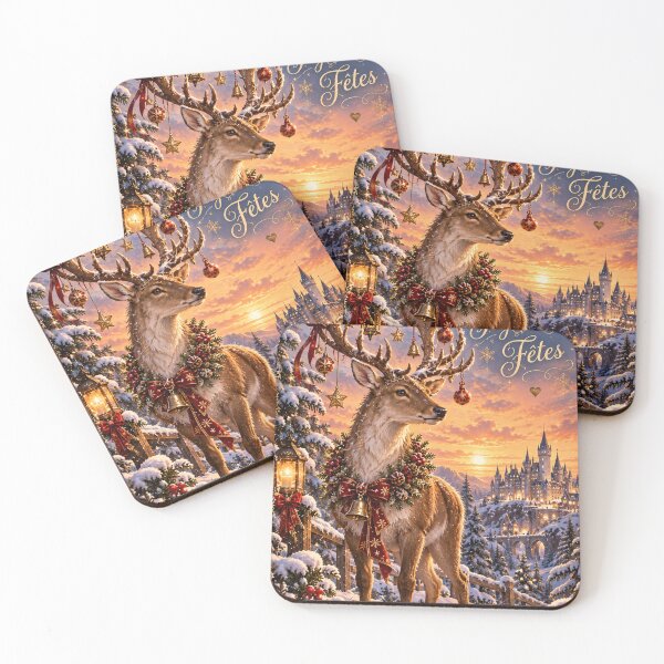 Item preview, Christmas reindeer designed and sold by PIERREetMAILLES.