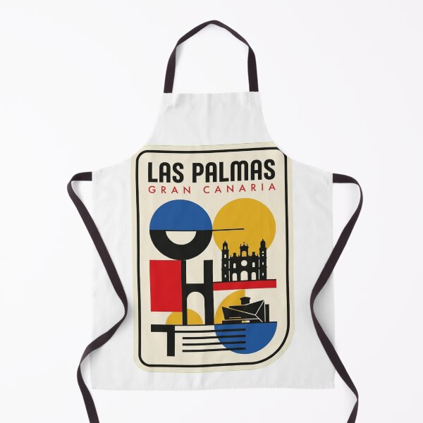 Item preview, Retro Las Palmas Bauhaus Geometric Skyline designed and sold by k3rstman1.