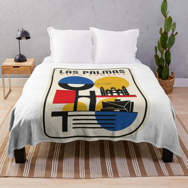 Item preview, Retro Las Palmas Bauhaus Geometric Skyline designed and sold by k3rstman1.