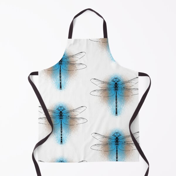 Item preview, Aeshnidae Dragonfly Line-art (Blue & Beige) designed and sold by Burnt_Pikachu.