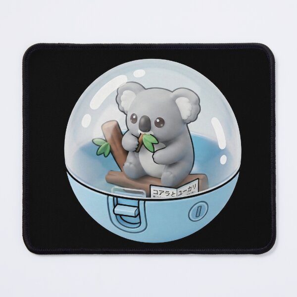 Item preview, Cute Koala with Eucalyptus in a Capsule Kawaii Japanese Capsule Art-#serie1 designed and sold by JeanChiale.