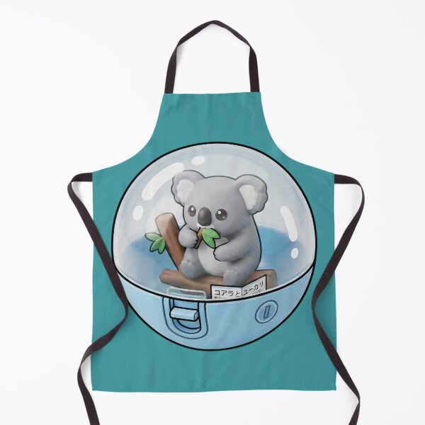 Item preview, Cute Koala with Eucalyptus in a Capsule Kawaii Japanese Capsule Art-#serie1 designed and sold by JeanChiale.