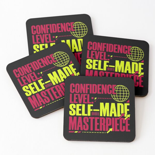 Item preview, Self Made Masterpiece Trendy Urban Graphic Slogan designed and sold by KhAIa Reeve Art Studio.