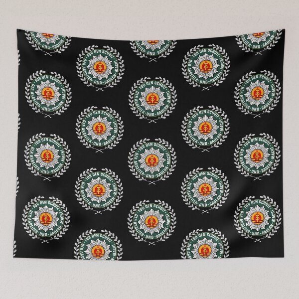 Item preview, Ddr Volkspolizei Vopo Emblem Schdel Beret 1307 designed and sold by SANVUDesigns.