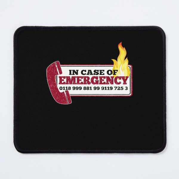 Item preview, It Crowd Inspired - New Emergency Number - 0118 999 881 99 9119 725 3 - Moss And The Fire designed and sold by KnopM2.
