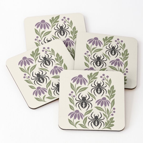 Item preview, Spooky Botanical Spiders Gothic Autumn designed and sold by MavtM.