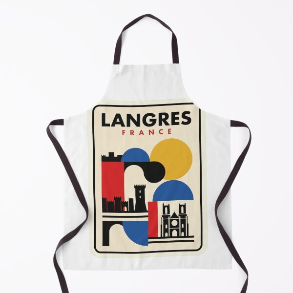Item preview, Retro Langres Bauhaus Geometric Skyline designed and sold by k3rstman1.