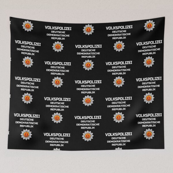 Item preview, Ddr Volkspolizei Vopo Emblem Schdel Beret 1308 designed and sold by SANVUDesigns.