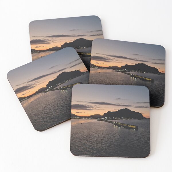 Item preview, Golden Horizon Over Tranquil Harbor designed and sold by NaturalChroma.