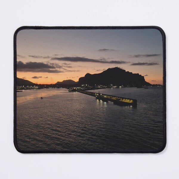 Item preview, Golden Horizon Over Tranquil Harbor designed and sold by NaturalChroma.