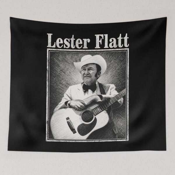 Item preview, Lester Flatt designed and sold by FloraPlantTees.