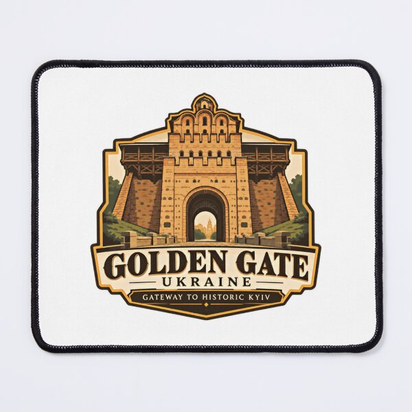 Item preview, Golden Gate Ukraine Gateway To Historic Kyiv Ukrainian Landmark Traveler Souvenir designed and sold by NeedForParks.