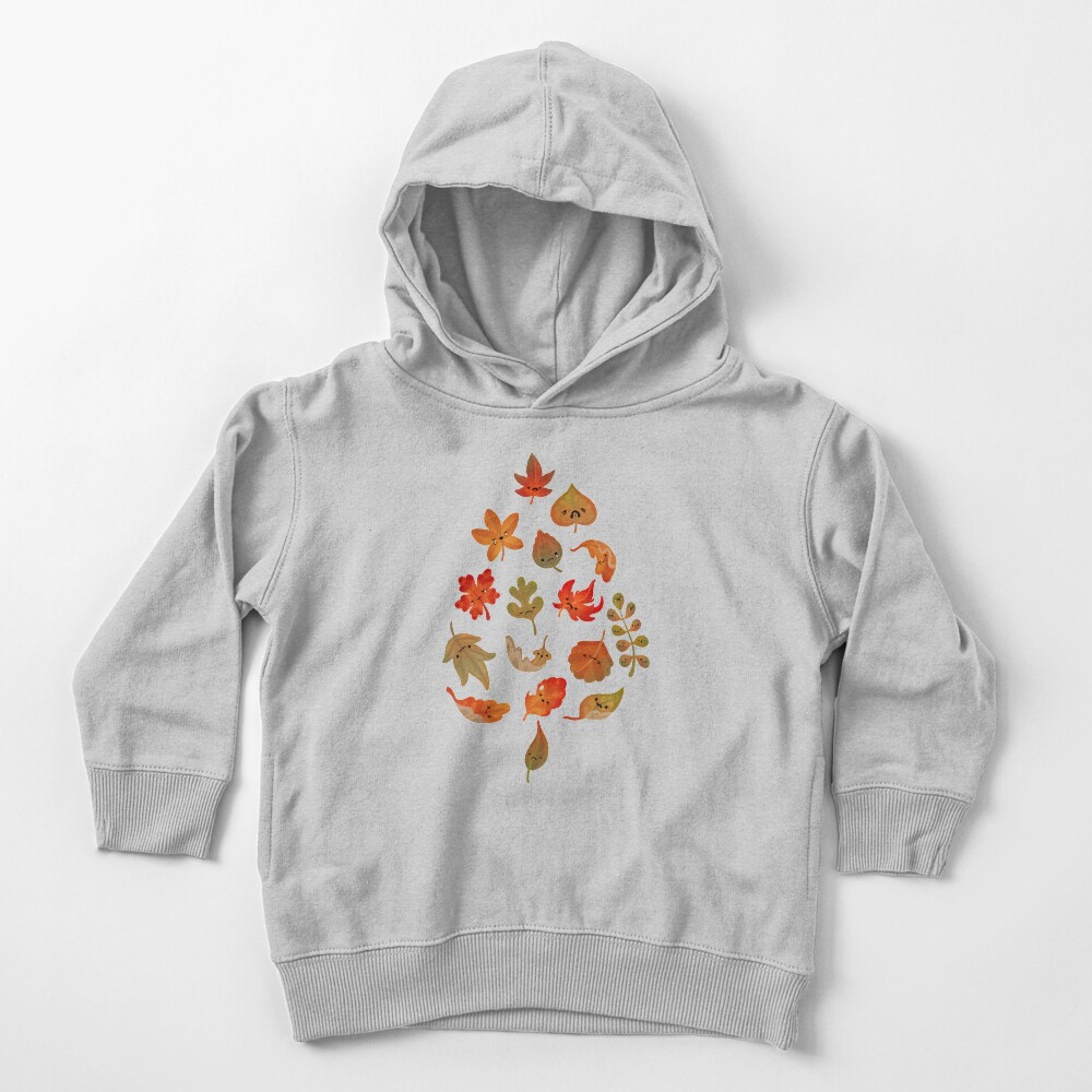 Sad fallen leaves Toddler Pullover Hoodie