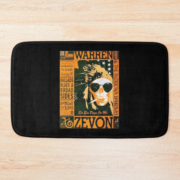 Item preview,  Warren Zevon Concert Ballads Blues Broadsides designed and sold by Nabeel George.