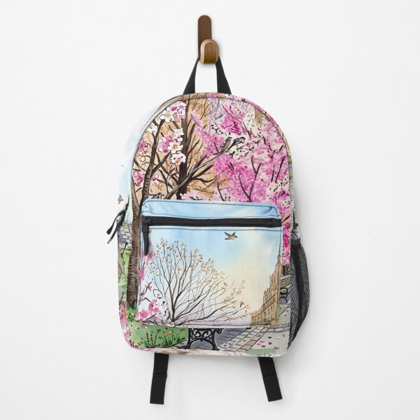 Item preview, Central Park New York Spring Watercolor Print designed and sold by POSTERIOCREW.