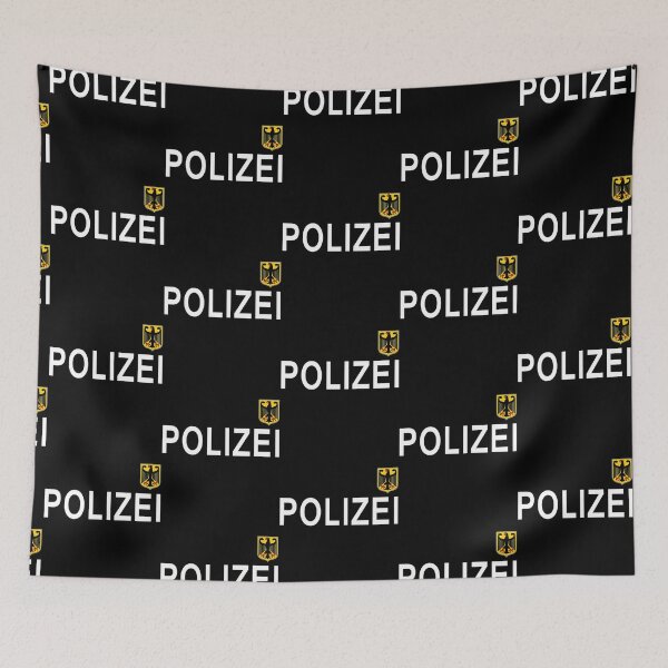 Artikelvorschau, Deutsche Polizei entworfen und verkauft von SANVUDesigns.