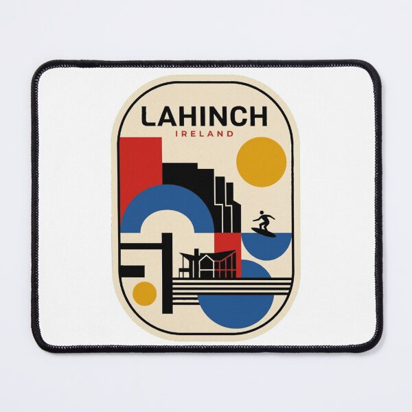 Item preview, Retro Lahinch Bauhaus Geometric Skyline designed and sold by k3rstman1.