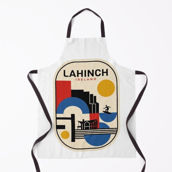 Item preview, Retro Lahinch Bauhaus Geometric Skyline designed and sold by k3rstman1.