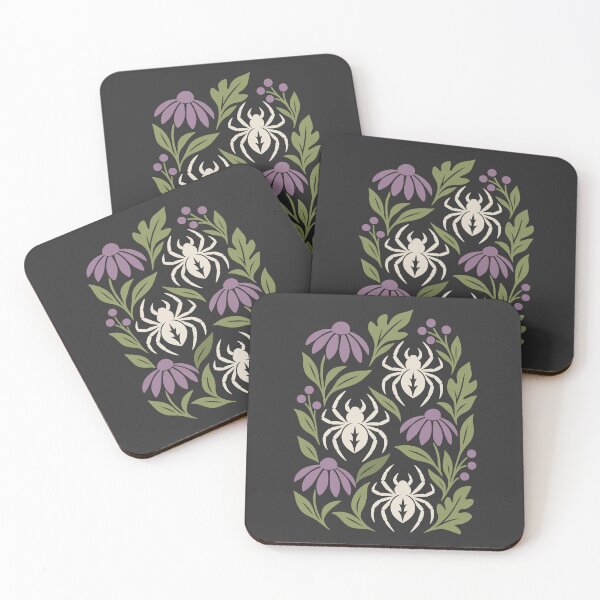 Item preview, Spooky Botanical Spiders Gothic Autumn designed and sold by MavtM.