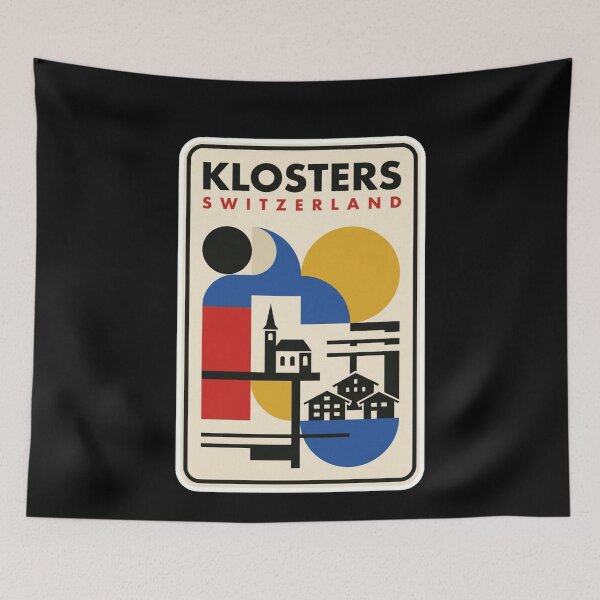 Item preview, Retro Klosters Bauhaus Geometric Skyline designed and sold by k3rstman1.
