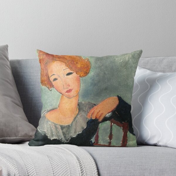Item preview, Amedeo Modigliani, "Woman with Red Hair", 1917 designed and sold by Fine-Art-Hub.