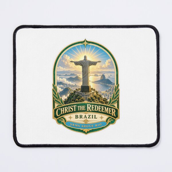 Item preview, Christ The Redeemer Brazil Arms Above Rio Travel Tourist Landmark designed and sold by NeedForParks.