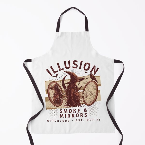 Item preview, Illusion Witchcore Smoke and Mirrors Halloween Design Graphic Tee v3 designed and sold by DarylWelsh2024.