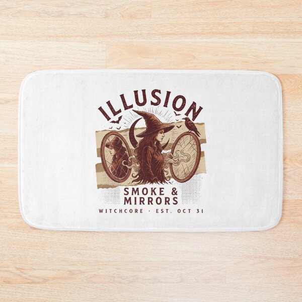 Item preview, Illusion Witchcore Smoke and Mirrors Halloween Design Graphic Tee v3 designed and sold by DarylWelsh2024.