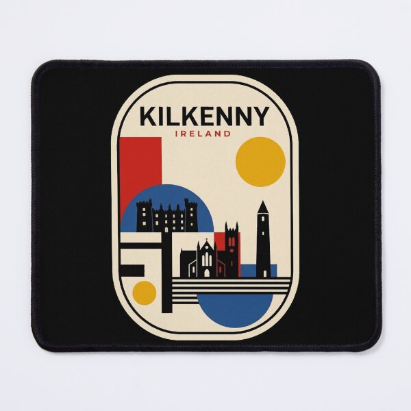 Item preview, Retro Kilkenny Bauhaus Geometric Skyline designed and sold by k3rstman1.