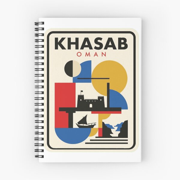 Item preview, Retro Khasab Bauhaus Geometric Skyline designed and sold by k3rstman1.