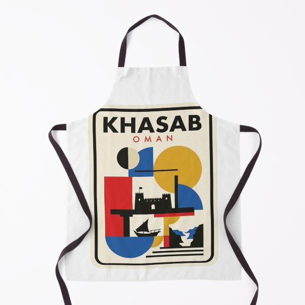 Item preview, Retro Khasab Bauhaus Geometric Skyline designed and sold by k3rstman1.