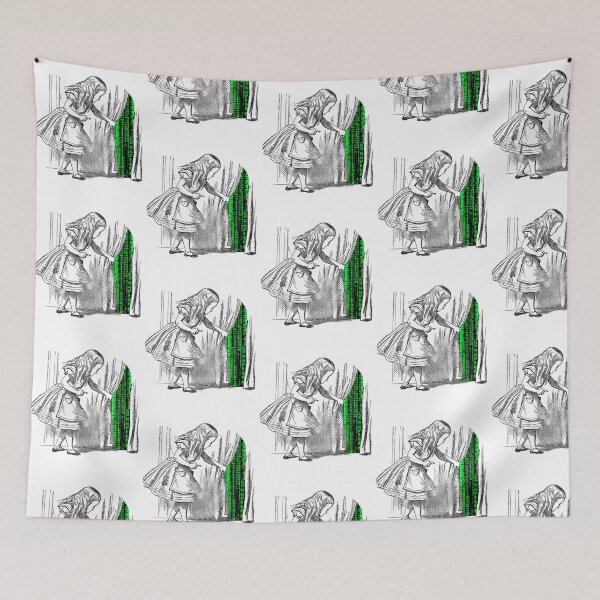 Item preview, Follow The White Rabbit designed and sold by SATILITEE.