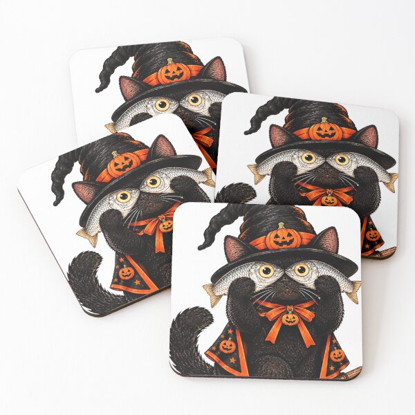 Item preview, Black Cat Halloween designed and sold by devonclemon.