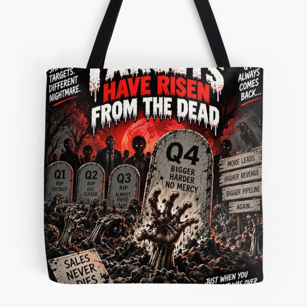 Item preview, Targets Have Risen From the Dead – Funny Q4 Sales Horror designed and sold by KeeganDykes.
