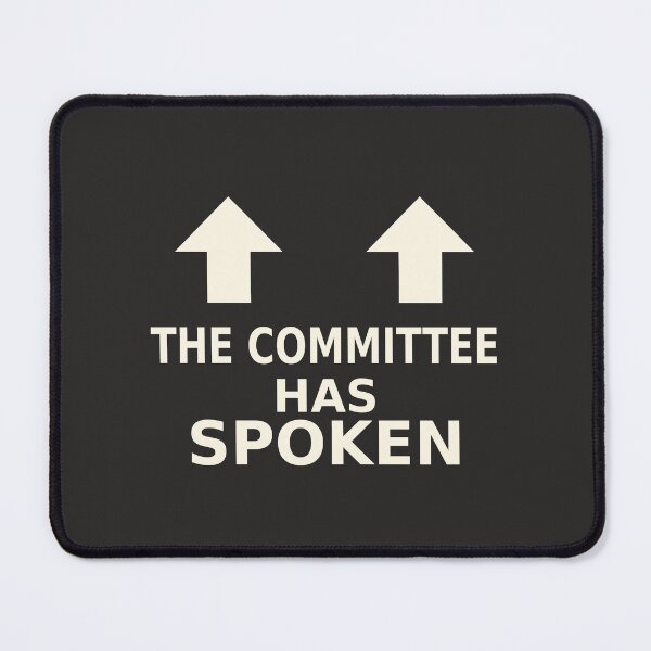 Item preview, The Committee Has Spoken – Funny Boob Humor Shirt designed and sold by TheTrendsDesk.